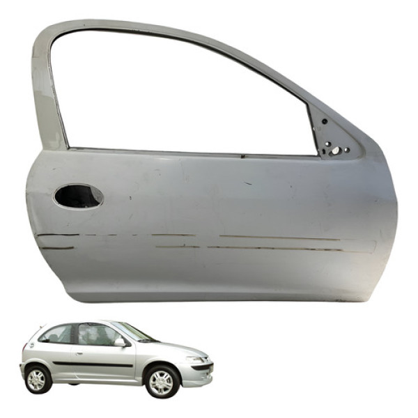 Porta Lado Direita Gm Celta 2 Portas 2000 2004 2005 2006 Dianteira Direita Peça 1