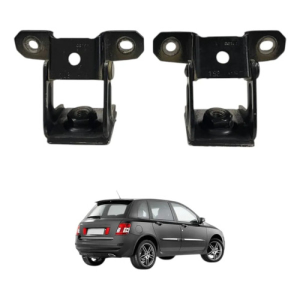 Par Dobradica Porta Malas Fiat Stilo 2007 2008 2009 2010 Peça 1