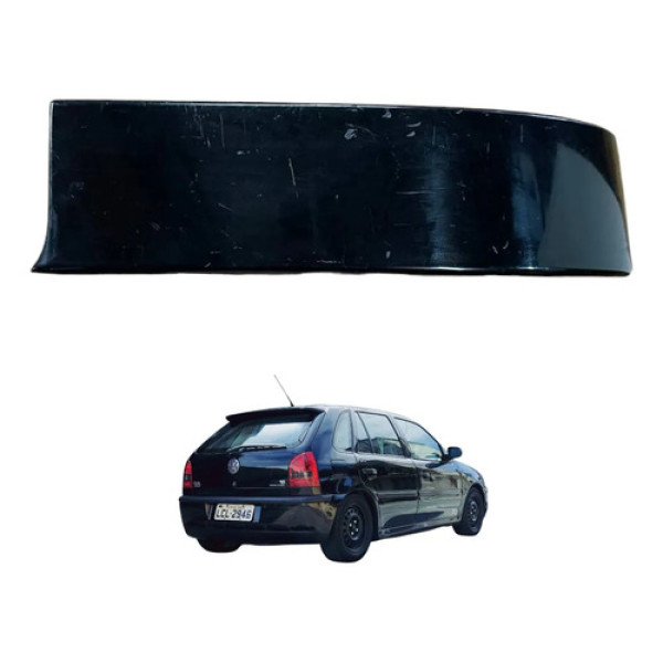 Moldura Lanterna Traseira Direita Gol G3 1999 2000 2002 2005 Direito/passageiro Preto