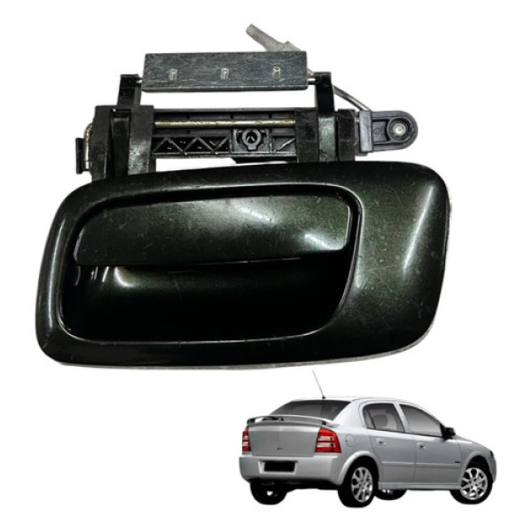 Maçaneta Externa Traseira Esquerda Chevrolet Astra 1999 2006 Verde-musgo
