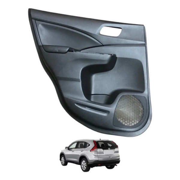 Forro Porta Traseira Esquerda Honda Crv Lx 2012 2013 2014