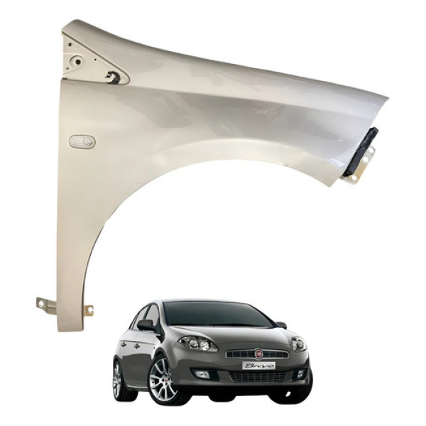 Paralama Direito Fiat Bravo 1.8 2011 2012 Absolute