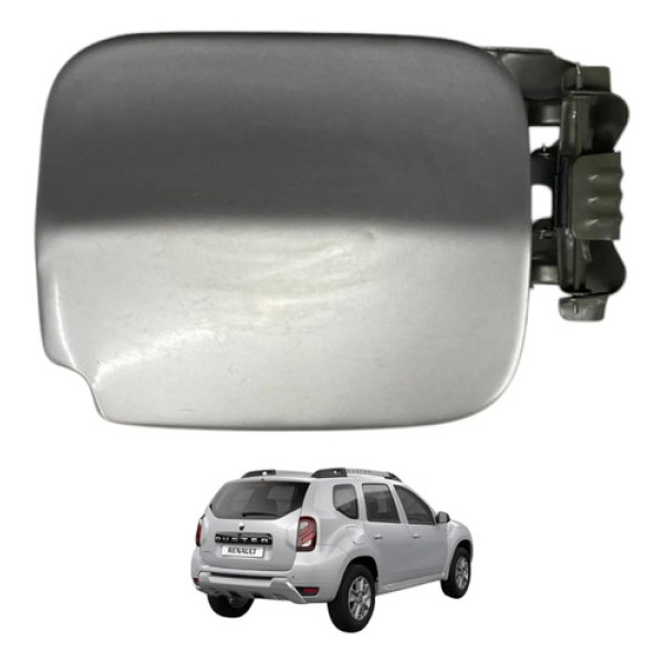 Portinhola Tanque Combustivel Renault Duster 2017 2018 2019 Prata 2018