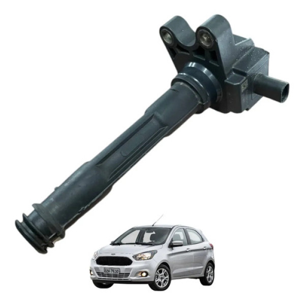 Bobina Ignicao Ford Ka 1.0 3cc 2014 2015 2016 2017 2018 2019 Peça 3