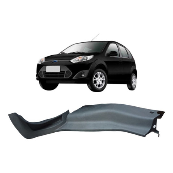 Soleira Traseira Esquerda Ford Fiesta Hatch 2011 2012 Preto