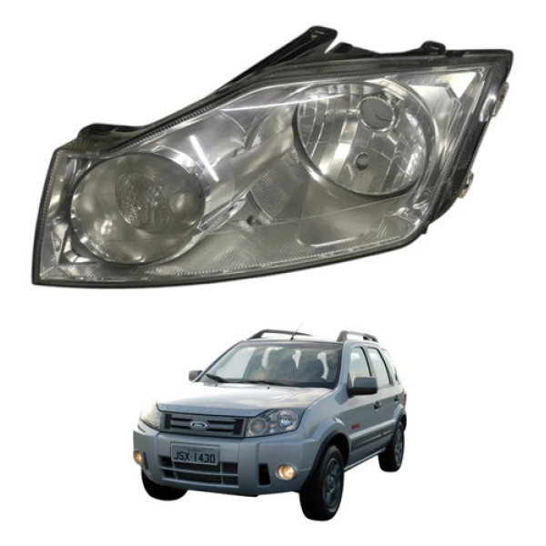 Farol Ford Ecosport Esquerdo 2009 2010 2011 2012 Esquerdo/motorista