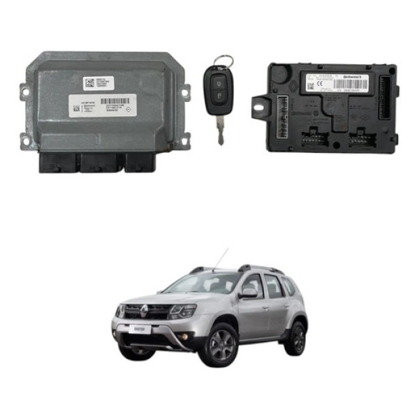 Kit Code Modulo Injecao Duster 1.6 16v Automatico 2018 2019