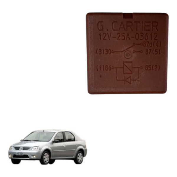 Rele Auxiliar Renault Logan Megane Symbol 2009 2012 2018