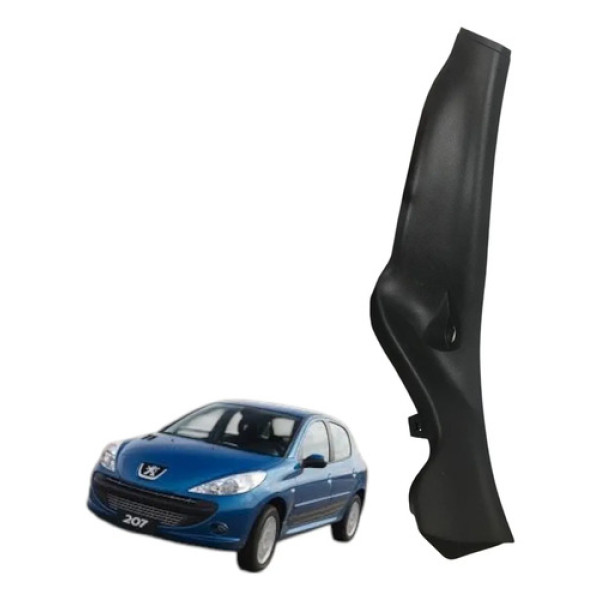 Moldura Acabamento Esquerdo Pe Passageiro Peugeot 207 2011