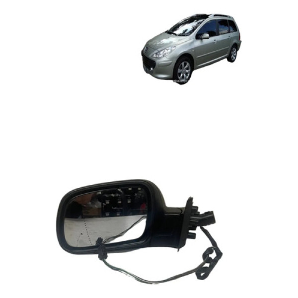 Retrovisor Eletrico Esquerdo Peugeot 307 2005 2007 2009 2011 2012
