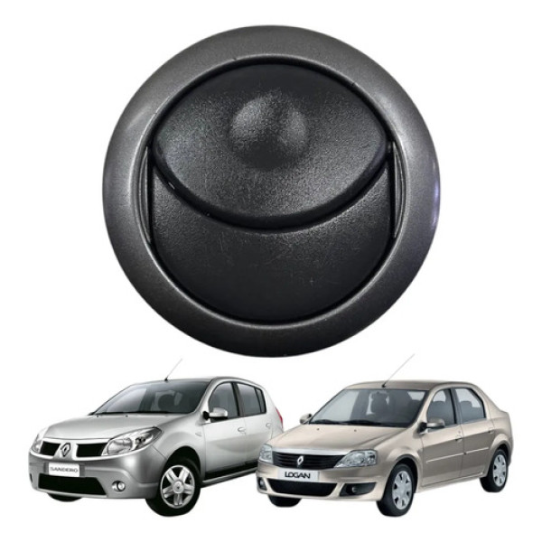 Difusor Ar Logan Sandero 2008 2009 2010 2011 2012 2013 2014