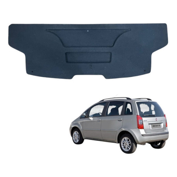 Tampao Bagagito Fiat Idea 2006 2007 2010 Hlx  Original Preto