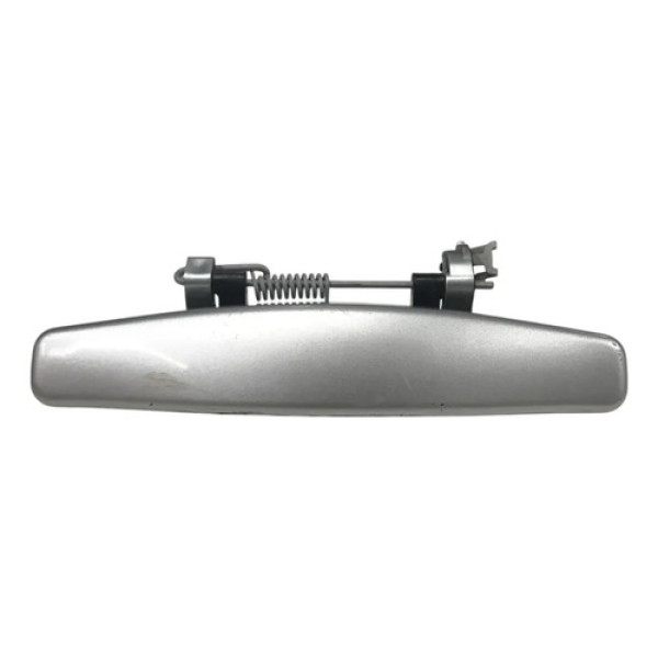 Macaneta Externa Dianteira Esquerda Renault Symbol 2009 2010 Prata