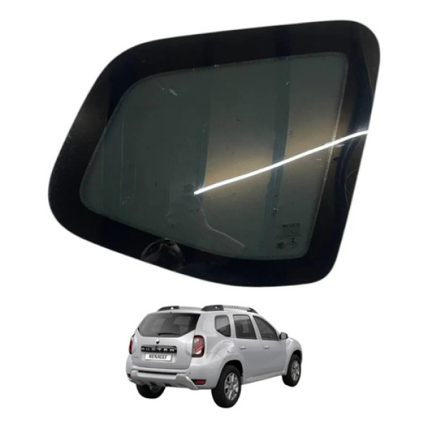Vidro Fixo Traseiro Direito Renault Duster 2017 2018 2019