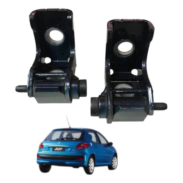 Par Dobradiça Porta Traseira Peugeot 207 1.4 8v 2011 2012