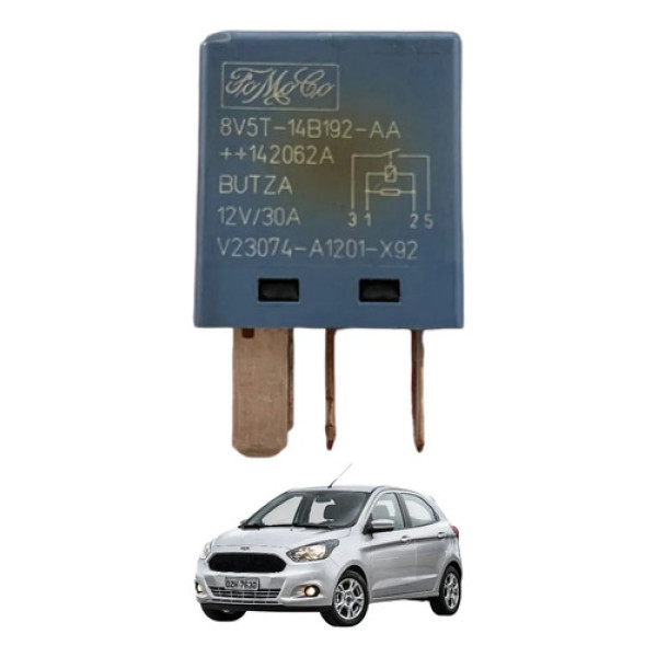 Rele Auxiliar Ford Ka 2014 2015 2016 2017 2018 2019 2020 Peça 2