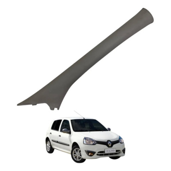 Moldura Coluna Parabrisa Direito Clio 2013 2014 2015 2016