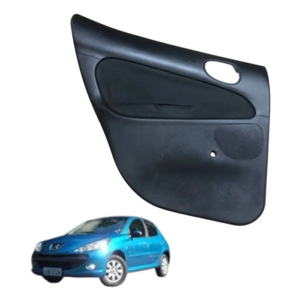 Forro Porta Traseira Esquerda Peugeot 207 1.4 8v 2011 2012