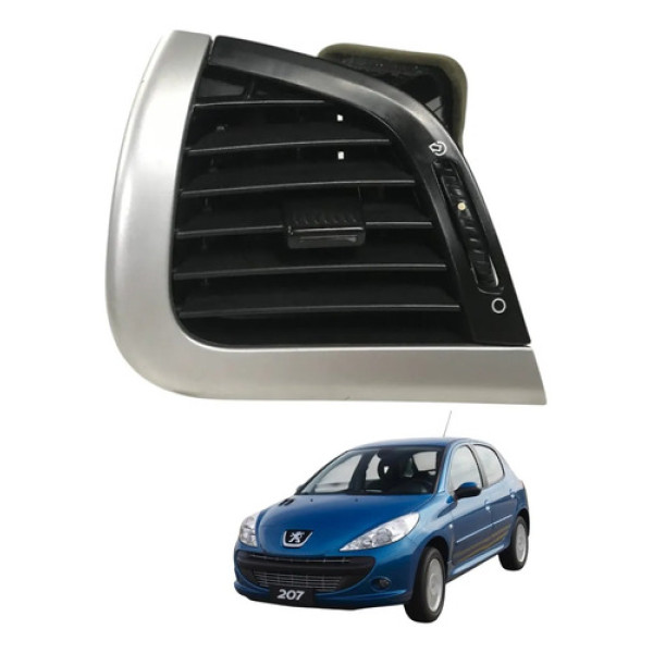Difusor Ar Lateral Esquerdo Peugeot 207 1.4 2011 2012 Manual