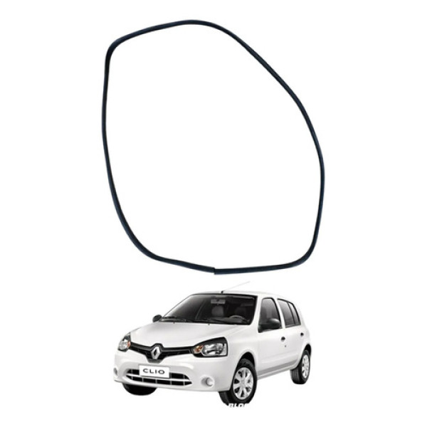 Borracha Vedacao Porta Diant Esquerda Clio 2013 2014 2015