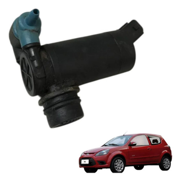 Bomba Esguicho Limpador Para Brisa Ford Ka 2001 2005 2015 Peça 1 12v