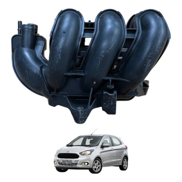 Coletor Admissao Ford Ka 1.0 3cc 2014 2015 2016 2017 2018