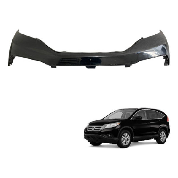 Parachoque Dianteiro Superior Honda Crv 2012 2013 2015 Preto