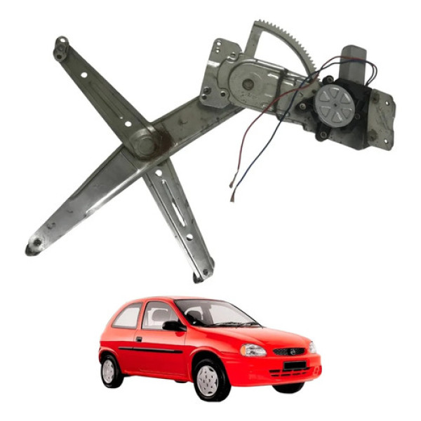 Maquina Vidro Eletrica Dianteira Direita Gm Corsa 1995 2014 Peça 2