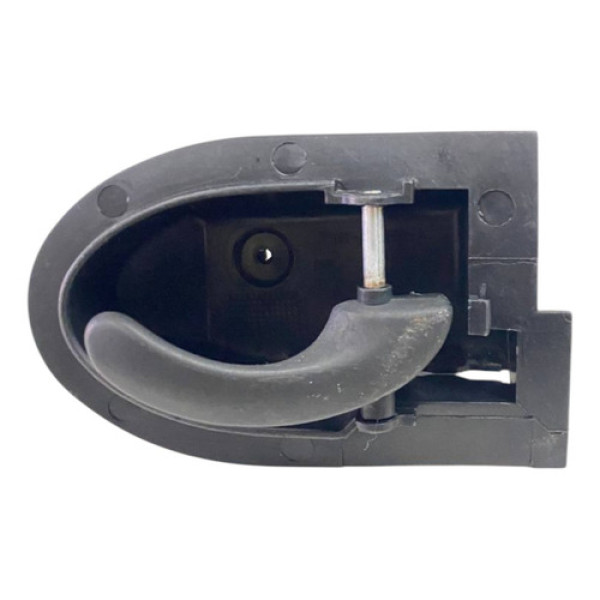 Macaneta Interna Traseira Direito Ford Fiesta 1996 1999 2002 Preto Traseira