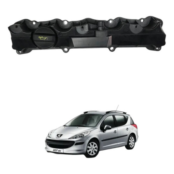 Tampa Valvula Peugeot 207 208 307 308 1.6 16v 2008 2009 2010 Preto