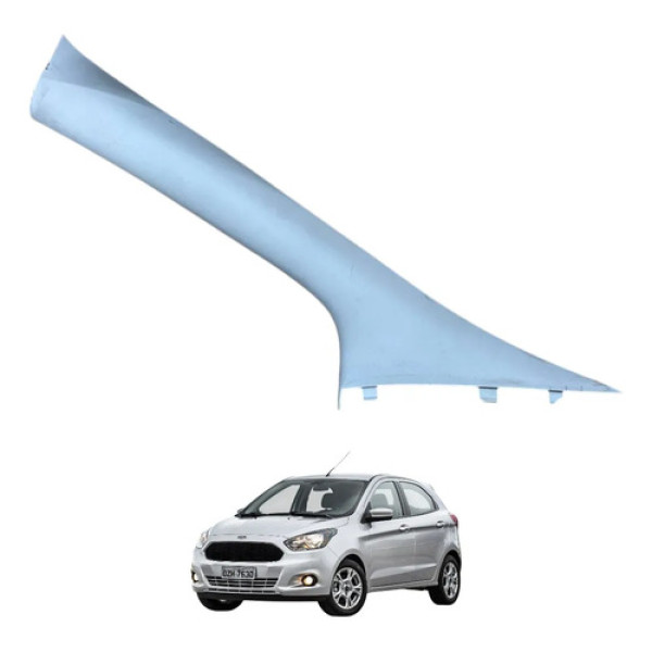 Moldura Coluna Esquerda Parabrisa Ford Ka 2014 2015 2016