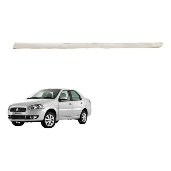 Friso Porta Traseira Esquerda Fiat Siena 2008 2009 2011 2012