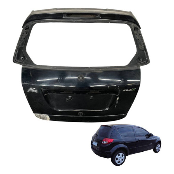 Tampa Traseira Porta Malas Ford Ka 2008 2009 2013 A Preto