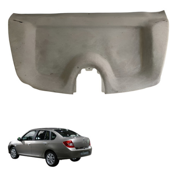 Tampao Bagagito Porta Malas Renault Symbol 2009 2011 2013 Cinza