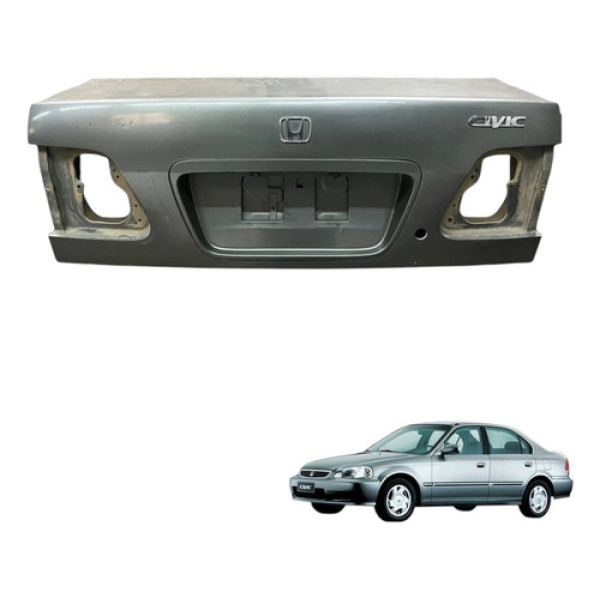 Tampa Traseira Honda Civic 2000 2001 Lx  Original Bege