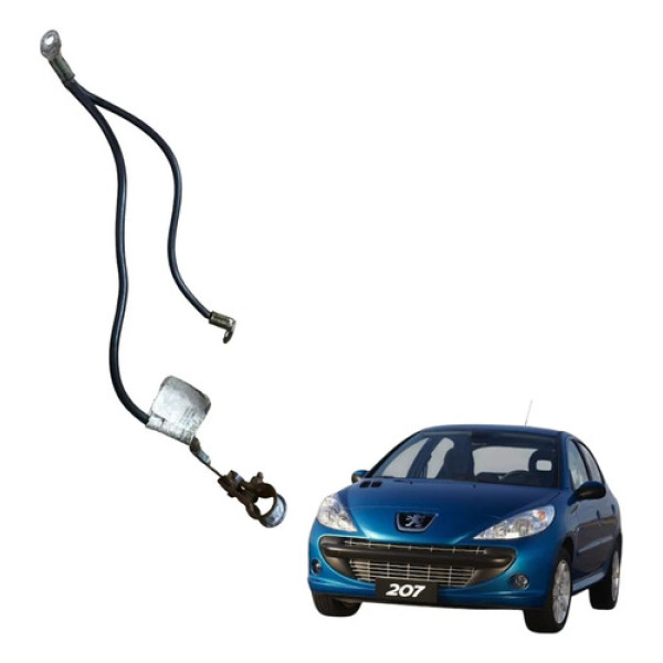 Cabo Negativo Bateria Peugeot 207 1.4 8v 2011 2012 Manual