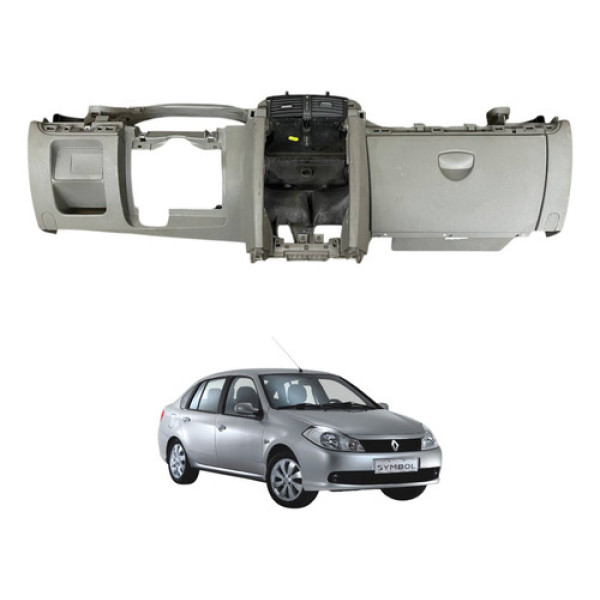 Capa Painel Tabelier Inferior Renault Symbol 2009 2010 2013 Peça 1