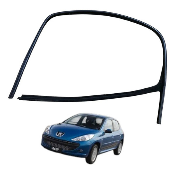 Borracha Vidro Traseiro Esquerdo Peugeot 207 1.4 2011 2012