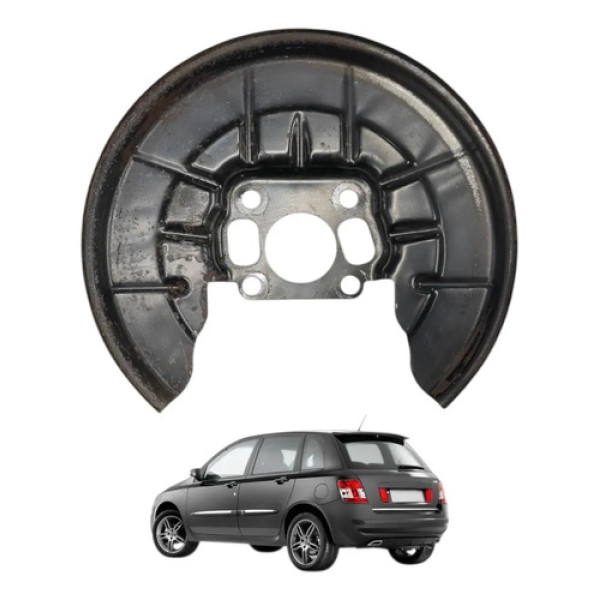Defletor Protecao Disco Traseiro Fiat Stilo 2007 2008 2009 Peça 2