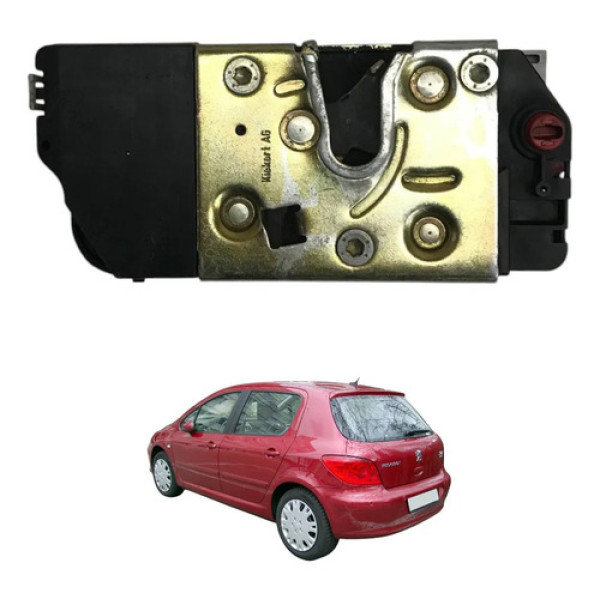 Fechadura Eletrica Traseira Esquerda Peugeot 307 2005 2012