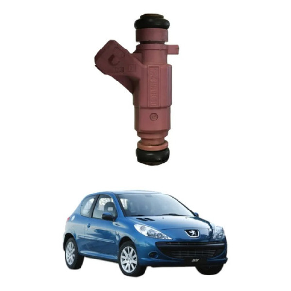 Bico Injetor Combustivel Peugeot 207 1.4 8v Flex 2011 2012 Peça 3