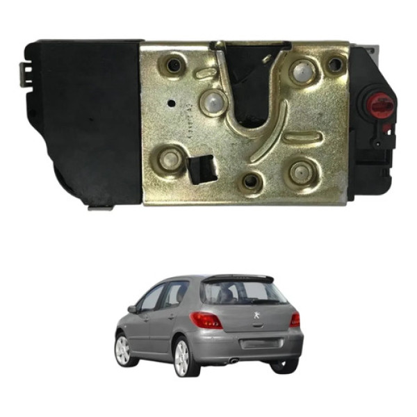 Fechadura Eletrica Traseira Esquerda Peugeot 307 2005 2012