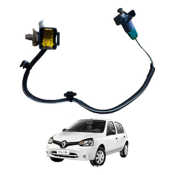 Chicote Sensor Pedal Embreagem Renault Clio 2013 2014 2015