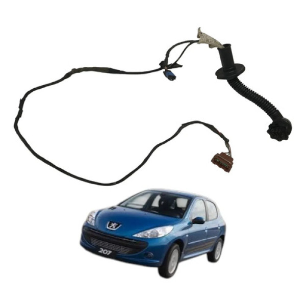 Chicote Porta Traseira Esquerda Peugeot 207 1.4 8v 2011 2012