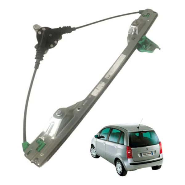 Maquina Vidro Tras Esquerdo Manual Fiat Idea 2006 2010 2012