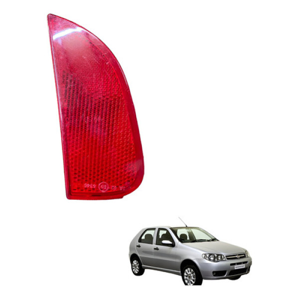 Refletor Para-choque Traseiro Esquerdo Fiat Palio 2012 2017