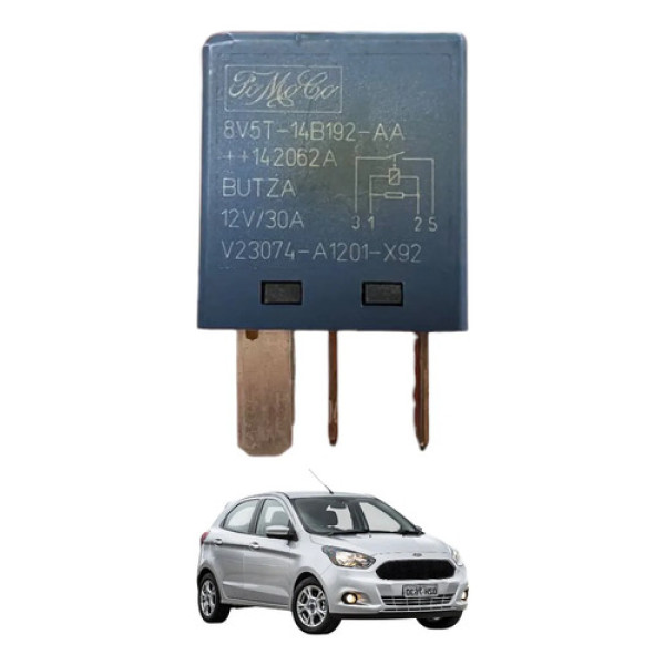 Rele Auxiliar Ford Ka 2014 2015 2016 2017 2018 2019 2020 Peça 6