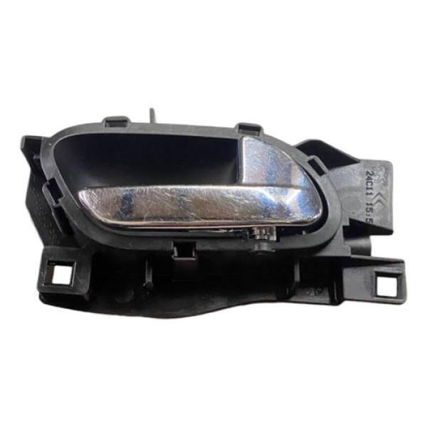 Macaneta Interna Traseira Direito Citroën C3 2013 2019 Preto