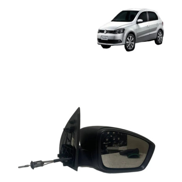 Retrovisor Manual Direito Vw Gol G5 G6 2008 2009 2010 2011 2012