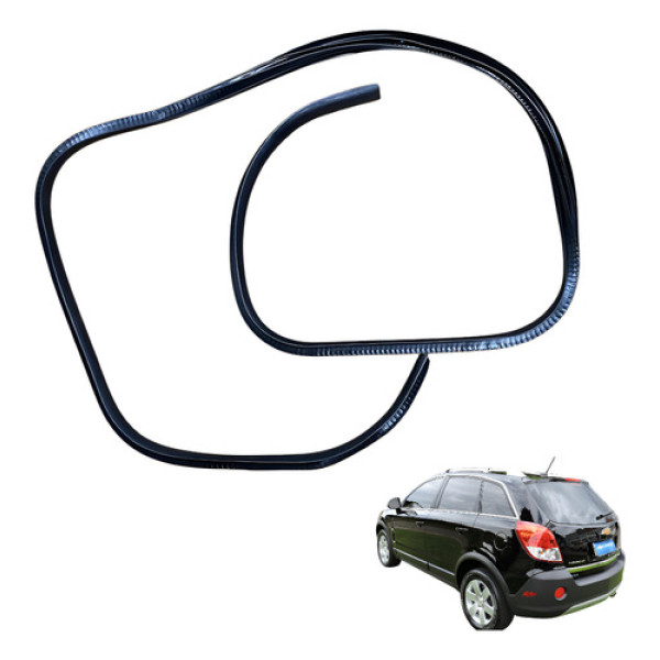Borracha Vidro Tampa Traseiro Gm Captiva 2008 2009 2011